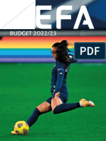 UEFA Budget 2022-2023
