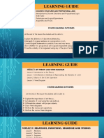 Learning Guide: Module 1 Discrete Structures and Propositional Logic