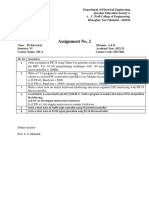 Assignment No. 2 - MCA