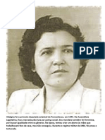 Adalgisa Foi A Primeira Deputada Estadual de Pernambuco