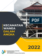 Wanea Dalam Angka 2022