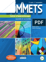 Sommets Mathematique 1re Secondaire PDF