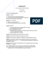 Assignment-3 (Spring-SH-2022) PDF