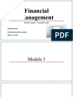 Financial Management - DB - Mod3