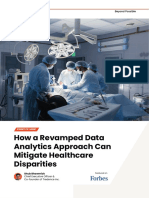 How A Revamped Data Analytics Approach Can Mitigate Healthcare Disparities