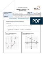 Guia de Transformacion de Funciones PDF