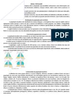 População Brasileira 7º Ano