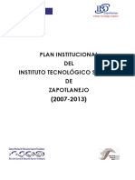 Plan Institucional ITS Zapotlanejo - SEJ