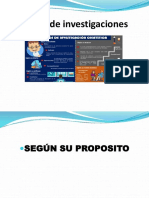 Clases de Investigaciones