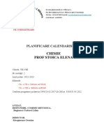 Planificare Chimie Vii-Viii 2022-2023