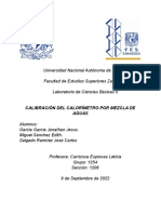 Reporte Calibración Mezclas de Agua PDF