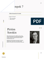 Presentasi Sosiologi Pitirim Sorokin