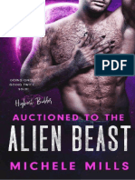 Autioned To The Alien Beast