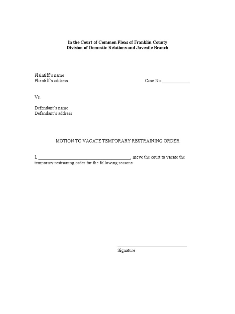 motion-vacate-temporary-restraining-order-pdf