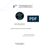 Cópia de Síntese P-Nitroacetanilida