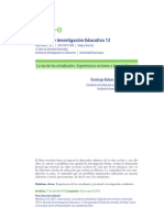 Revista de Investigación Educativa 12: La Voz de Los Estudiantes. Experiencias en Torno A La Escuela