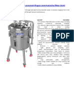 Nutsel Filter Press Data