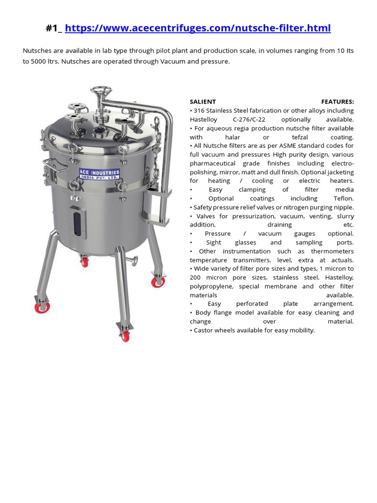 Nutsel Filter Press Data | PDF | Filtration | Physical Sciences