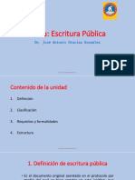 Tema 2 La Escritura Pública