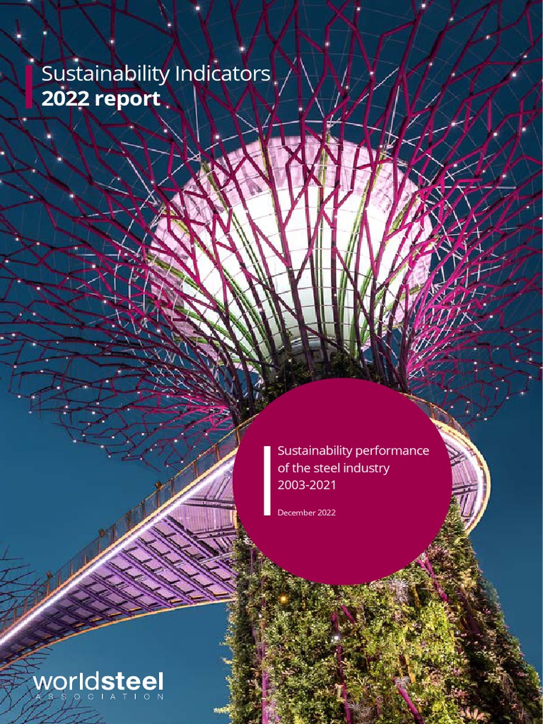 Sustainability Indicators 2022 Report 1 PDF Steelmaking
