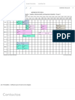 Contactos: Horarios PFR 2023-1 5C22 (C) - Quinto Semestre - Gestión y Mantenimiento de Maquinaria Industrial - Grupo C