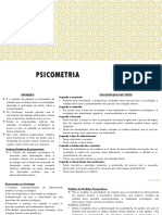 Psicometria: classificação e evolução dos testes psicológicos