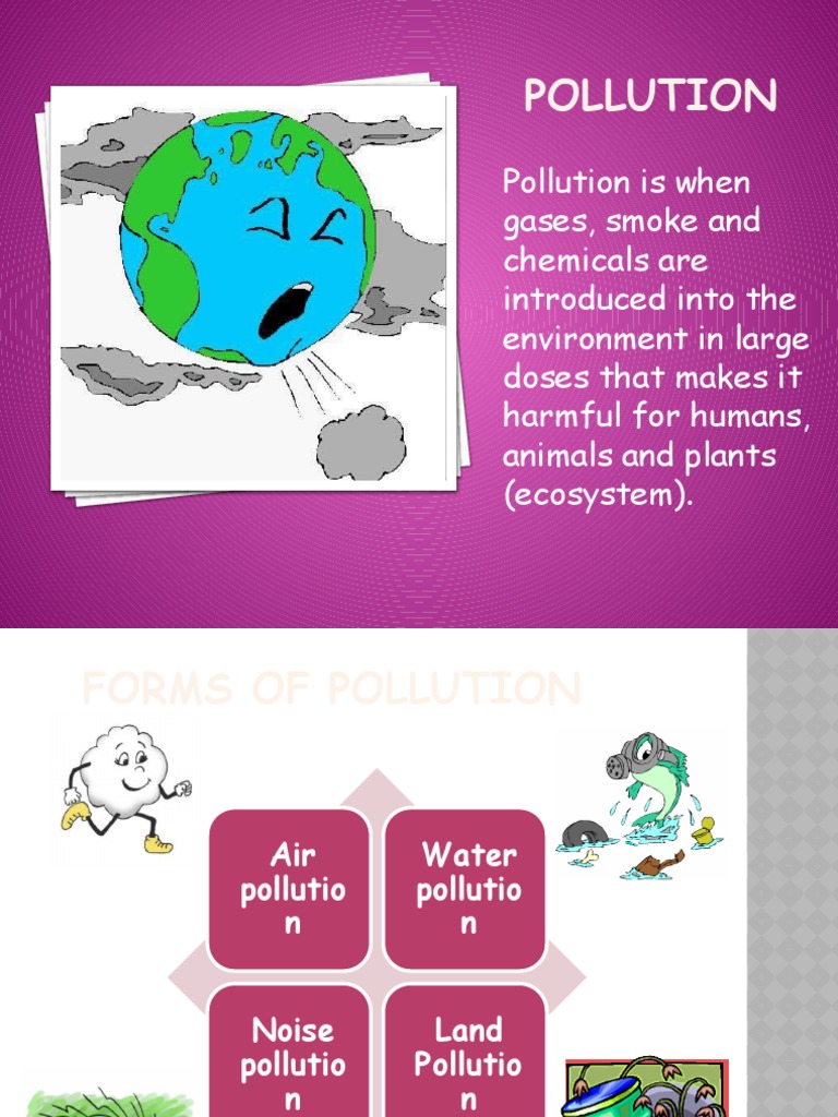 Overview of Pollution Types and Solutions | PDF | Pollution | Water ...
