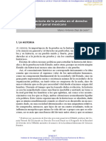 Trayectoria de La Prueba en El Proceso Penal PDF