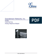 Grandstream Networks, Inc.: HT503 FXS/FXO Port Analog Telephone Adaptor