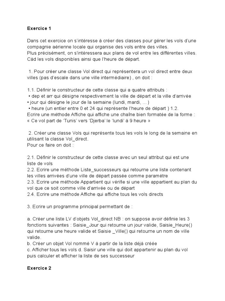 Exercice 1 download free pdf python langage de programmation