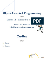 Object-Oriented Programming Class Introduction