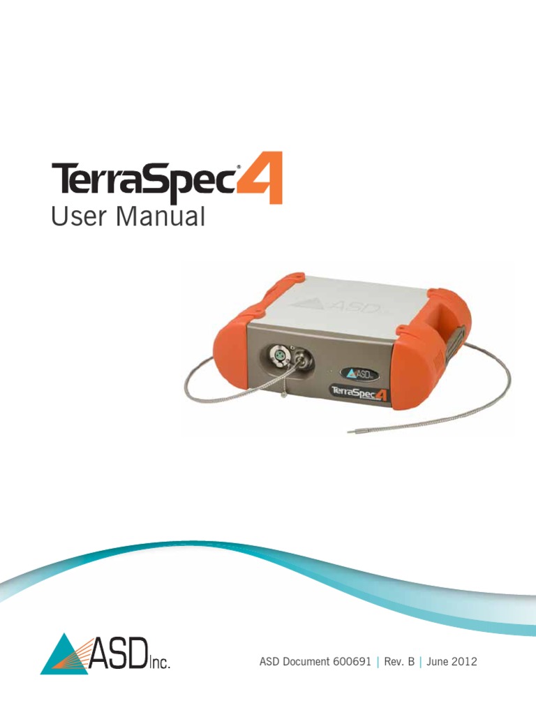 Manual TerraSpec 4 | PDF | Computer Network | Battery Charger