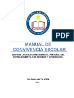 Manual Convivencia Escolar 2021