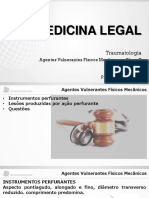 Medicina Legal: Traumatologia