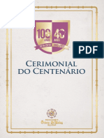 Cerimonial Do Centenário