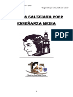 Bases Semana Salesiana I° A IV° Medio PDF