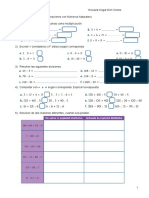 Matemática 1°A - Práctica 1 (Operaciones Con Números Naturales)