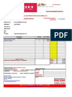 Cotización Insumos #I R A0955 Logysteel SP 5200