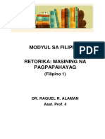 PDF Modyul 1 Retorika PDF