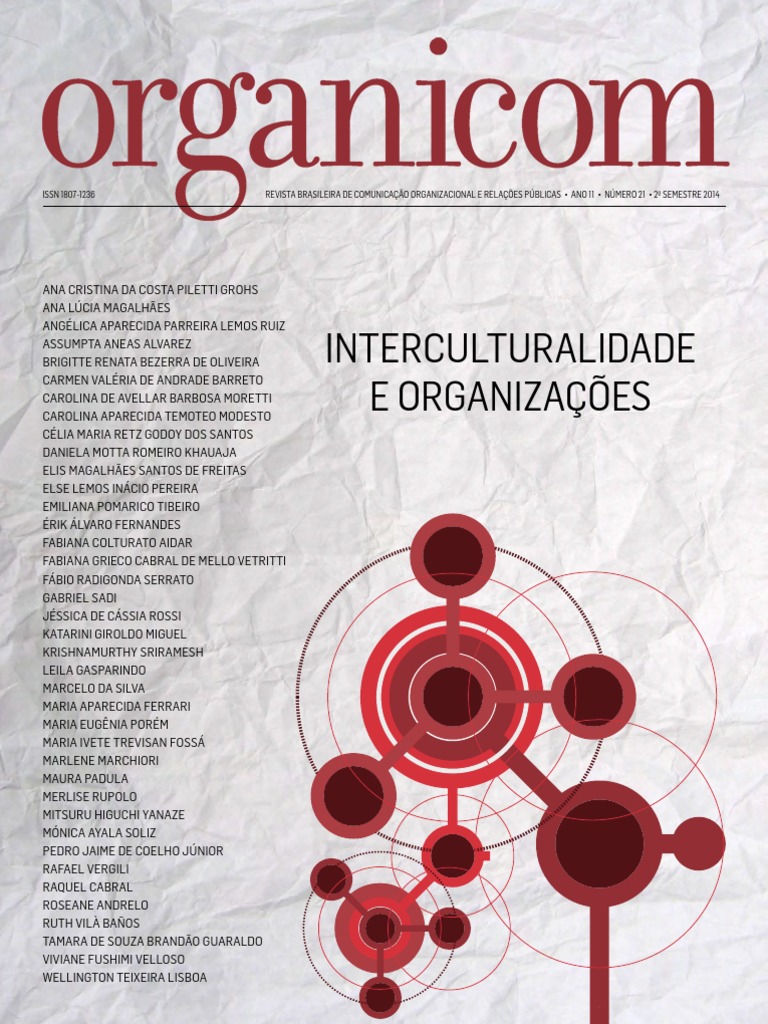 Revista Organicom PDF PDF Comunicação Sociologia foto