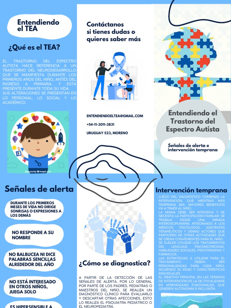 Entendiendo El TEA | Descargar gratis PDF | Espectro autista ...
