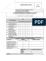 Inspeciones de Maquinas ALVATEX