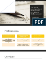 Trabajo de Investigación de La Asignatura Individuo y Medio Ambiente