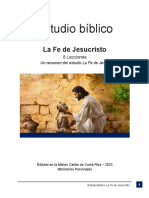 La Fe de Jesucristo - 8 - Lecciones PDF