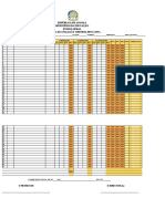 Modelo de Mini - Pauta I e Ii Ciclo - Angola