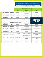 Revision Plan For JP & EP