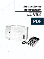 Instrucciones de Operacion VB 9