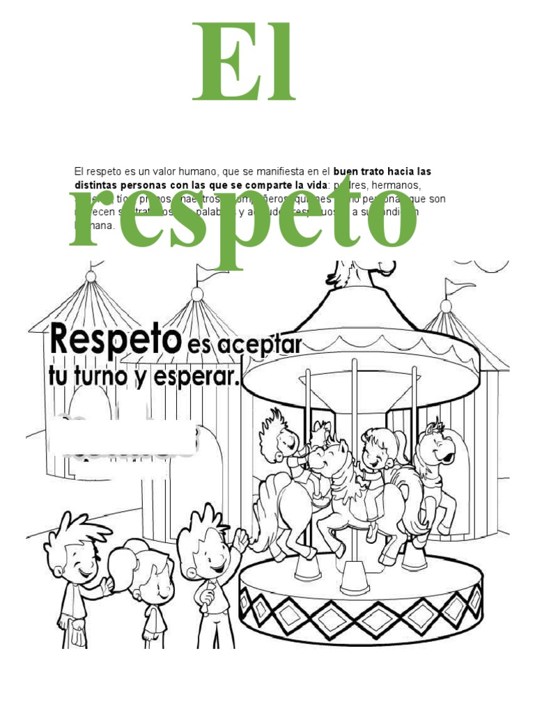 Valor del Respeto y Buen Trato Infantil | PDF