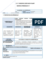 SESIÒN DE APRENDIZAJE 1 UNIDAD 1 DE CIENCIA Y TECNOLOGÌA 3ER GRADO 21-03-23.odt