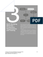 Earth Building Materials - Production, Requirements and Testing